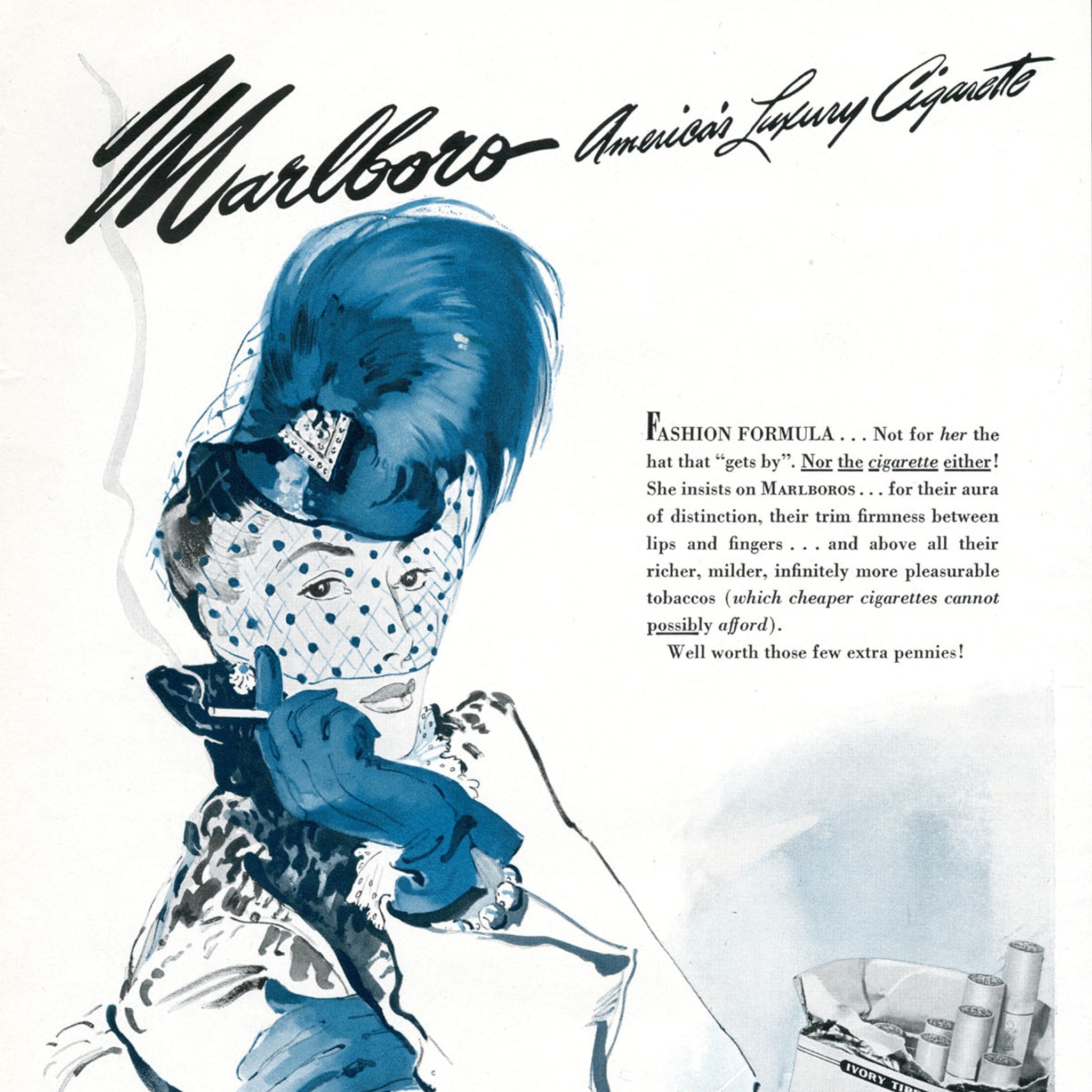 Vintage Marlboro advertisement