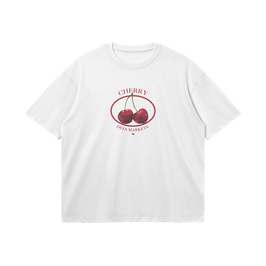 Cherry Boxy T-Shirt