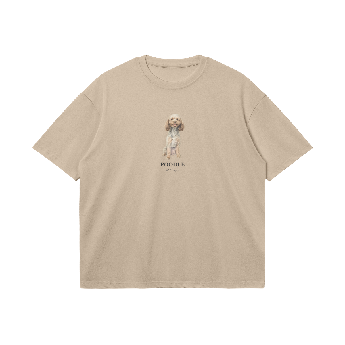 Poodle Boxy T-Shirt