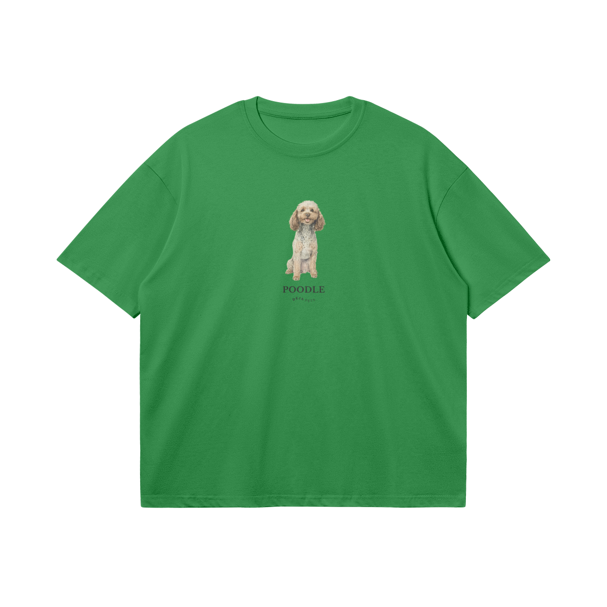 Poodle Boxy T-Shirt