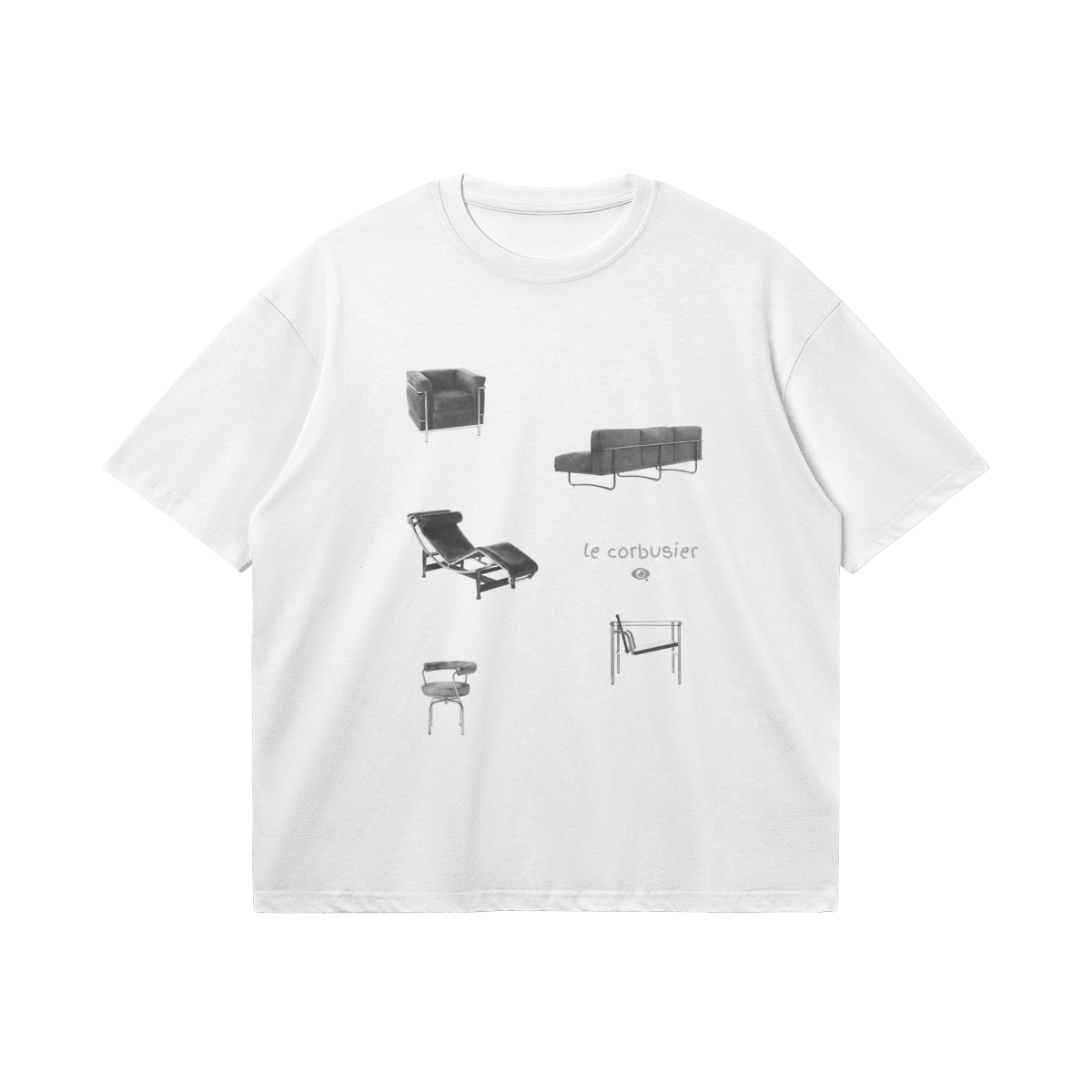 Le Corbusier Boxy T-Shirt