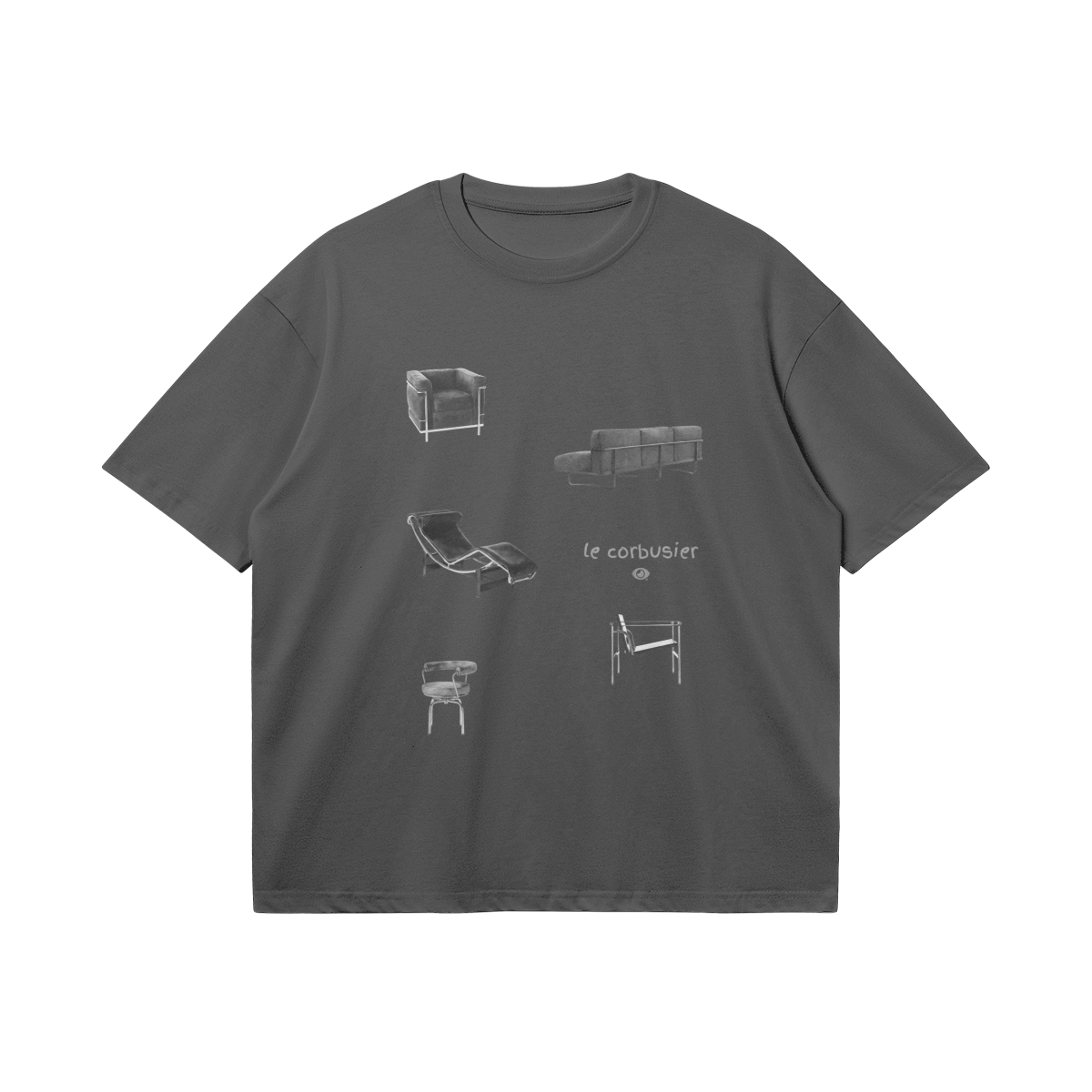 Le Corbusier Boxy T-Shirt