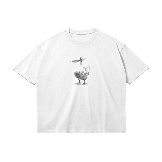 Shui-Mo Collection | Shui-Mo: Duck with Knife T-Shirt | DEJA