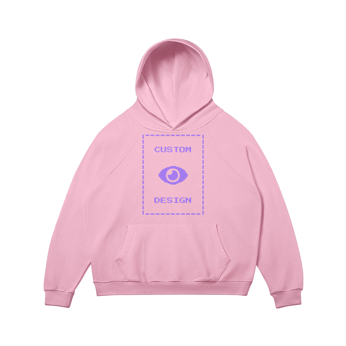 Pixelweaver Collection | PW Custom 380GSM Fleece-lined Hoodie Front | DEJA