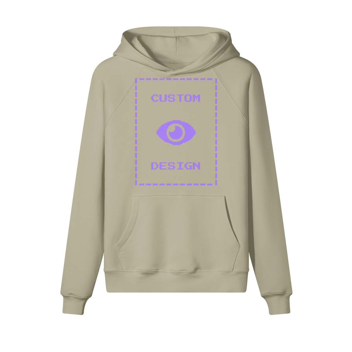 Pixelweaver Collection | PW Custom 380GSM Fleece-lined Hoodie Front | DEJA