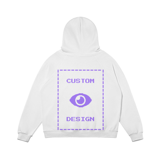 Pixelweaver Collection | PW Custom 380GSM Fleece-lined Hoodie Back | DEJA