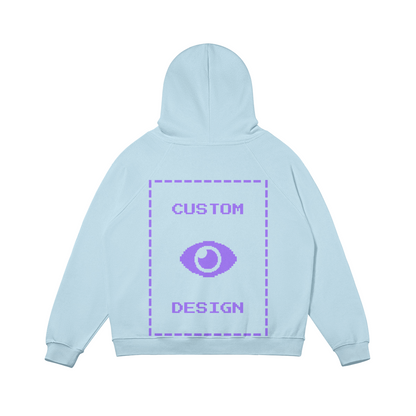 Pixelweaver Collection | PW Custom 380GSM Fleece-lined Hoodie Back | DEJA