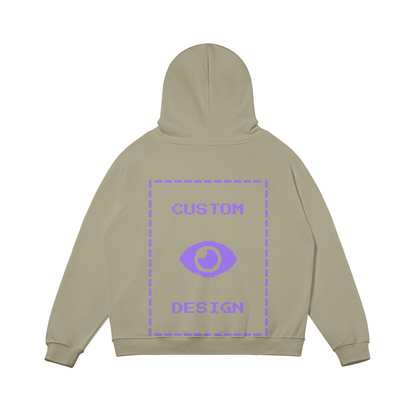 Pixelweaver Collection | PW Custom 380GSM Fleece-lined Hoodie Back | DEJA