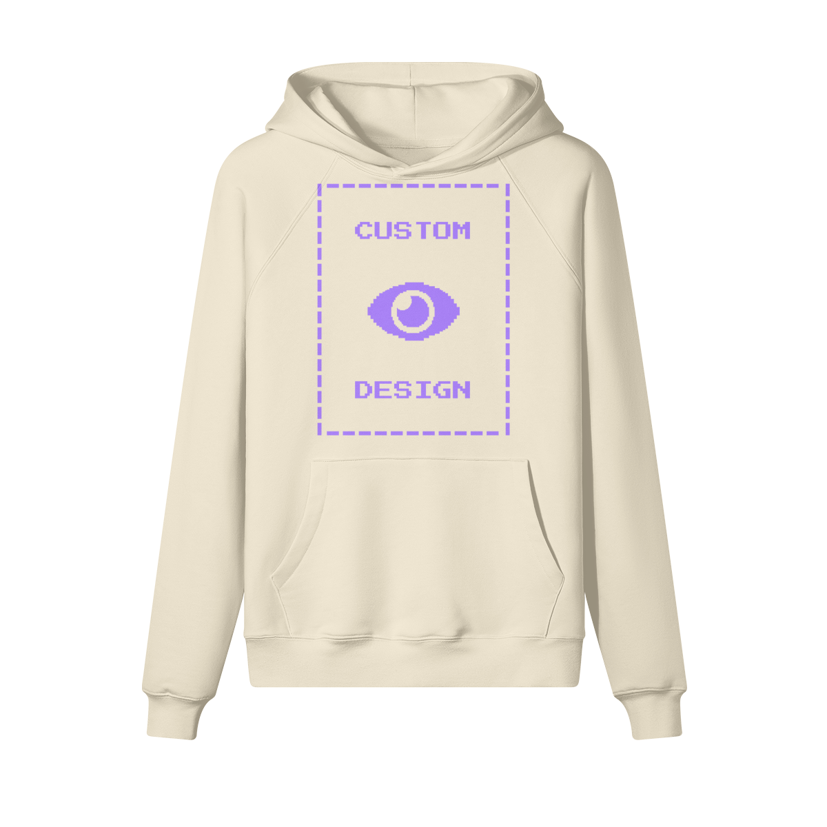 Pixelweaver Collection | PW Custom 380GSM Fleece-lined Hoodie Front & Back | DEJA