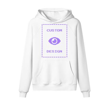 Pixelweaver Collection | PW Custom 380GSM Fleece-lined Hoodie Front & Back | DEJA