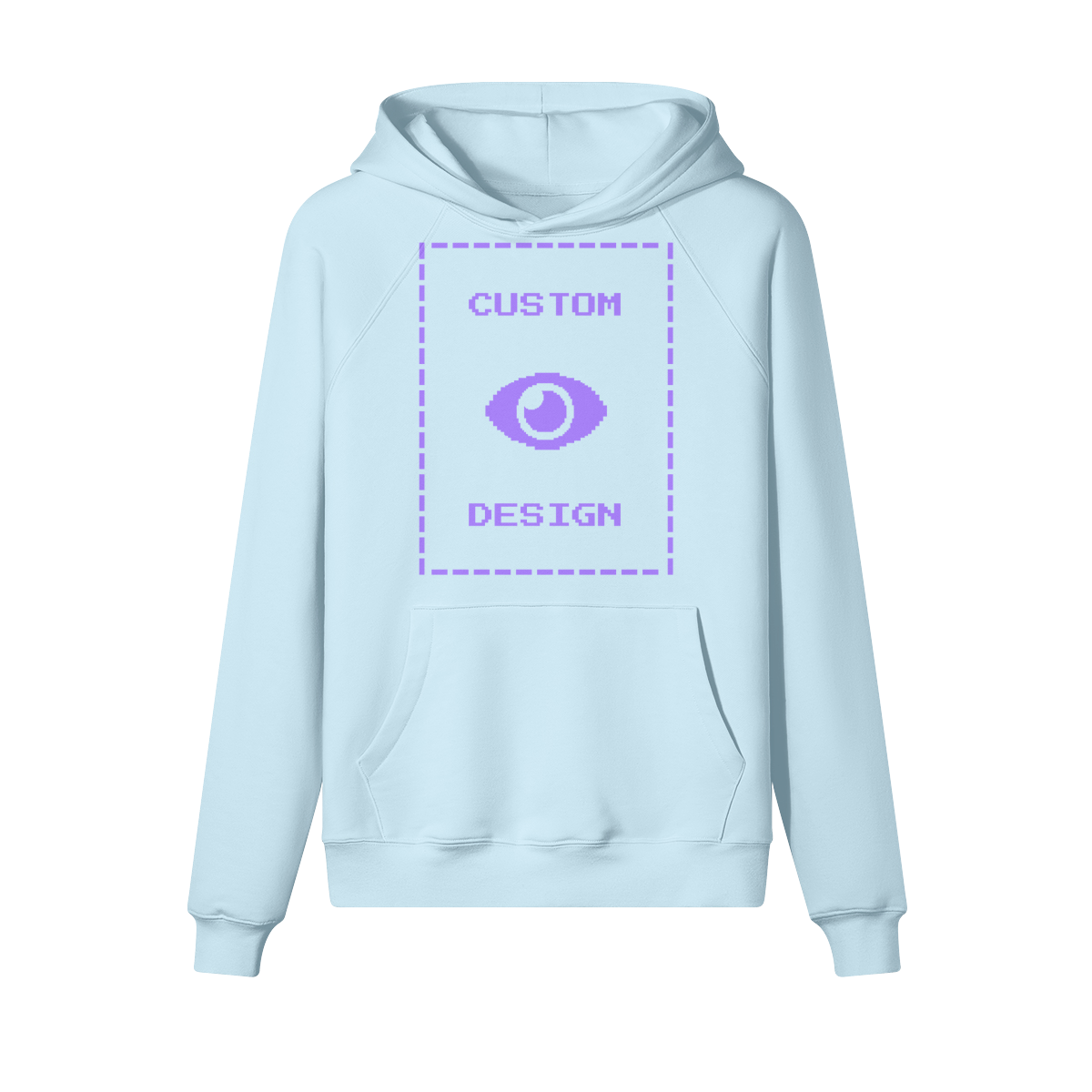 Pixelweaver Collection | PW Custom 380GSM Fleece-lined Hoodie Front & Back | DEJA