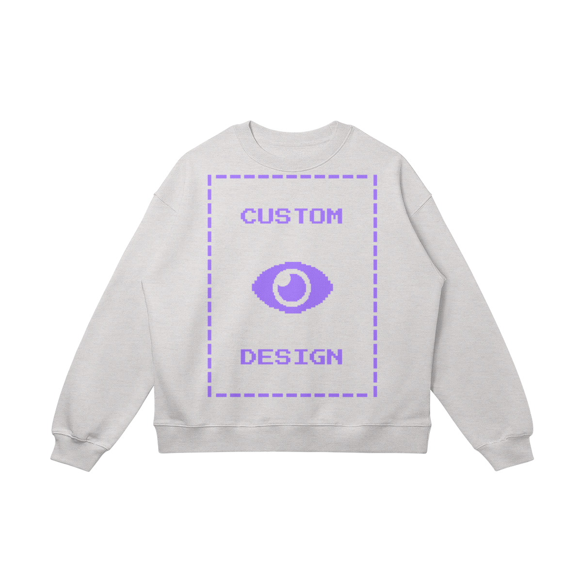 Pixelweaver Collection | PW Custom 370GSM Heavyweight Oversized Sweatshirt Front | DEJA