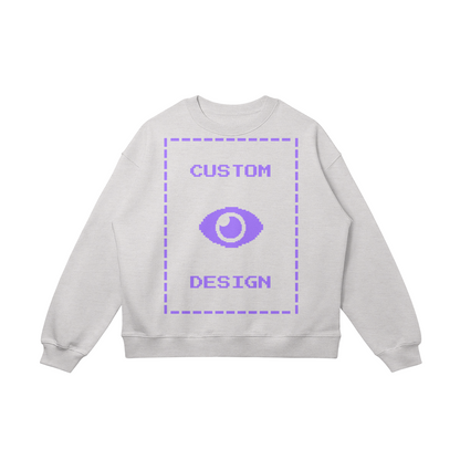 Pixelweaver Collection | PW Custom 370GSM Heavyweight Oversized Sweatshirt Front | DEJA