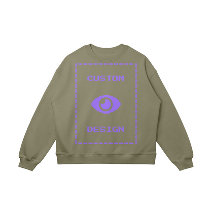 Pixelweaver Collection | PW Custom 370GSM Heavyweight Oversized Sweatshirt Front | DEJA