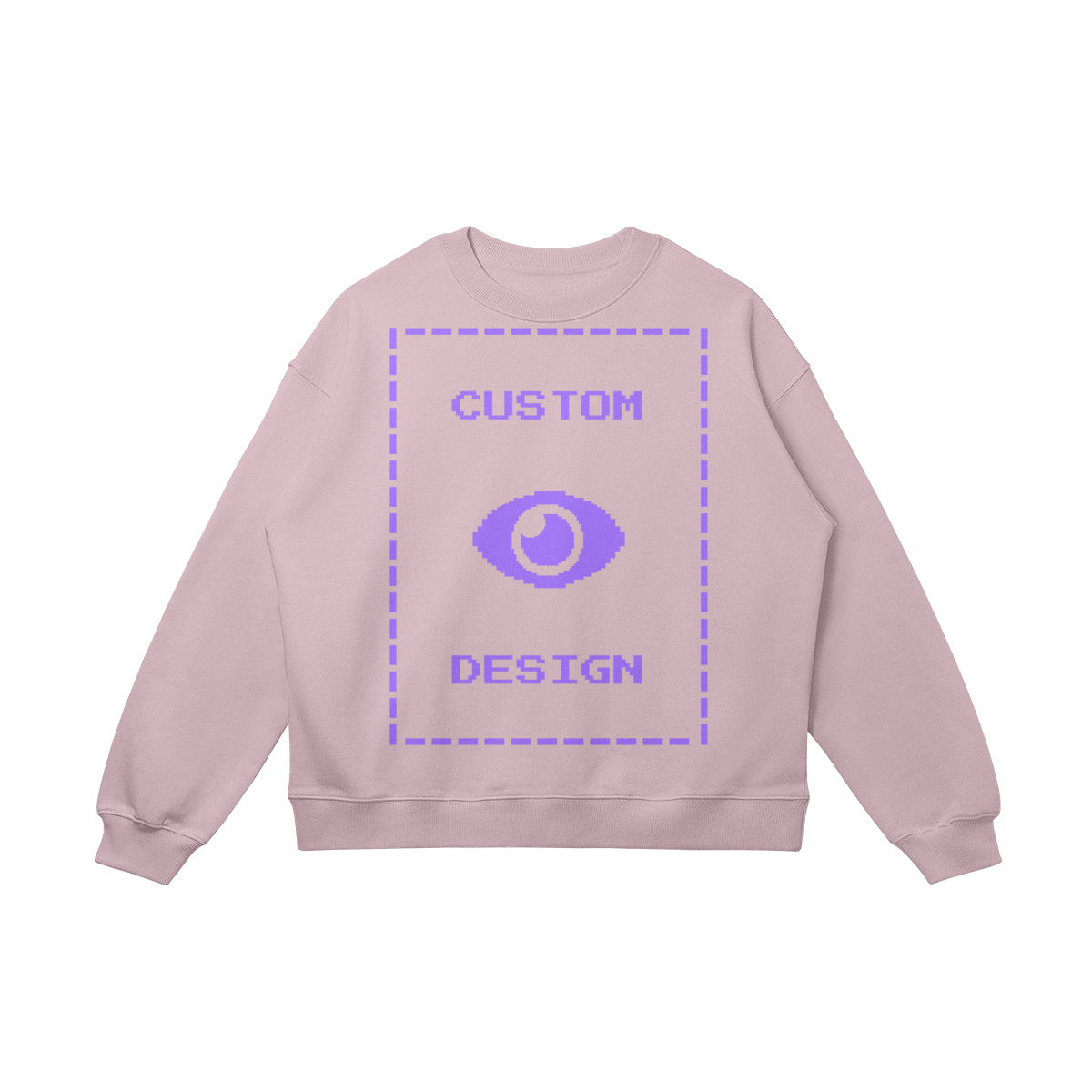 Pixelweaver Collection | PW Custom 370GSM Heavyweight Oversized Sweatshirt Front | DEJA
