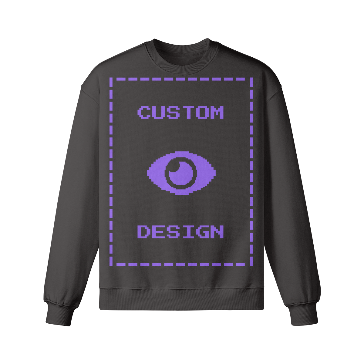 Pixelweaver Collection | PW Custom 370GSM Heavyweight Oversized Sweatshirt Front | DEJA