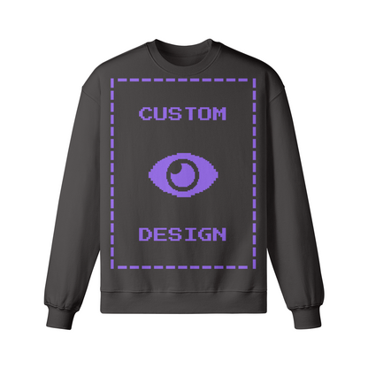 Pixelweaver Collection | PW Custom 370GSM Heavyweight Oversized Sweatshirt Front | DEJA