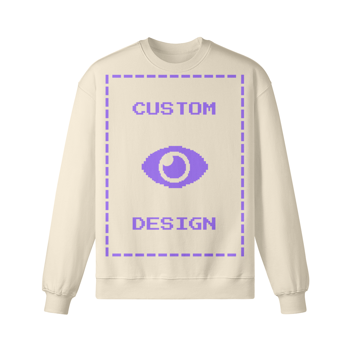 Pixelweaver Collection | PW Custom 370GSM Heavyweight Oversized Sweatshirt Front | DEJA