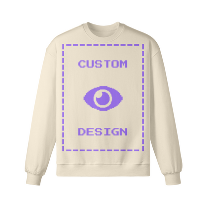 Pixelweaver Collection | PW Custom 370GSM Heavyweight Oversized Sweatshirt Front | DEJA