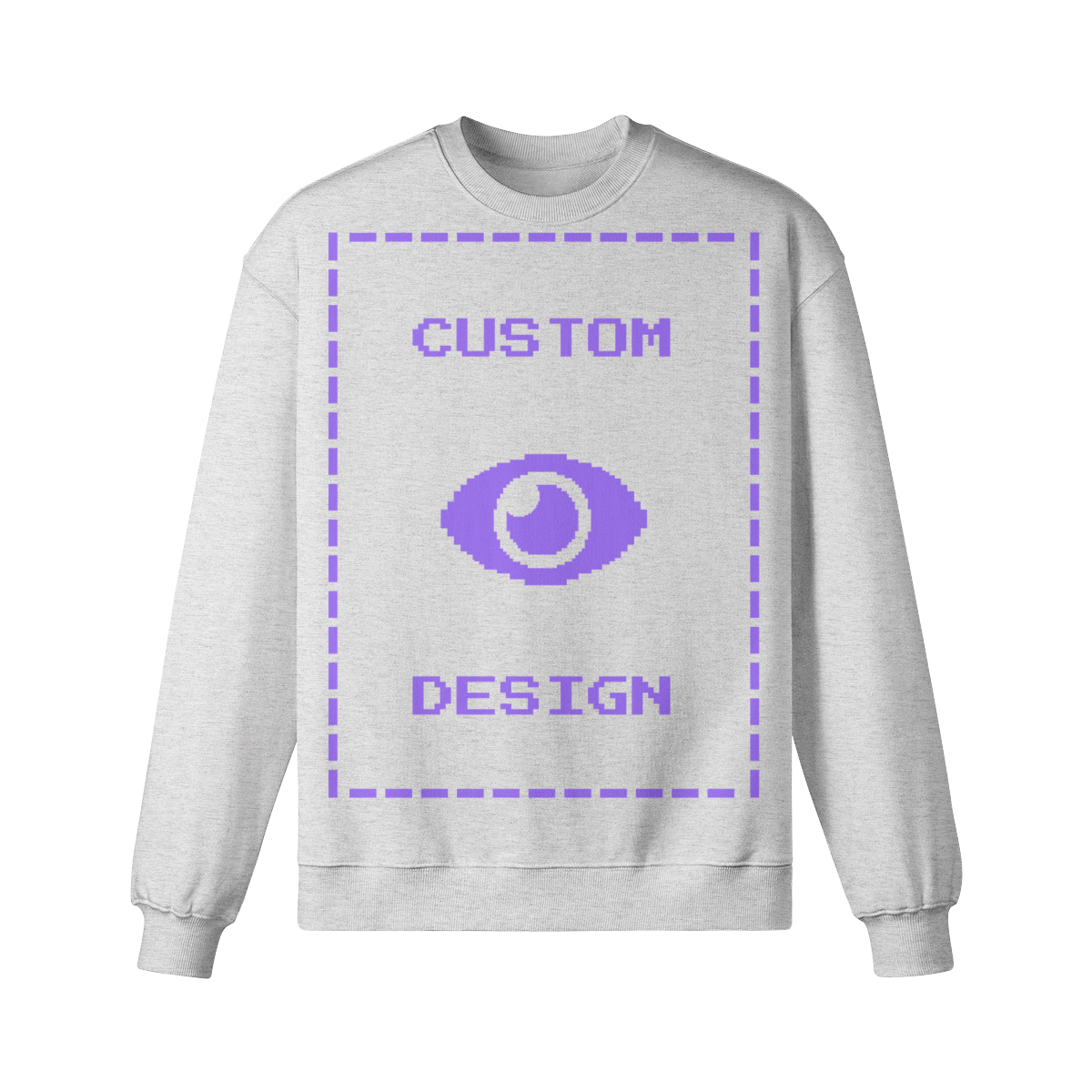 Pixelweaver Collection | PW Custom 370GSM Heavyweight Oversized Sweatshirt Front | DEJA
