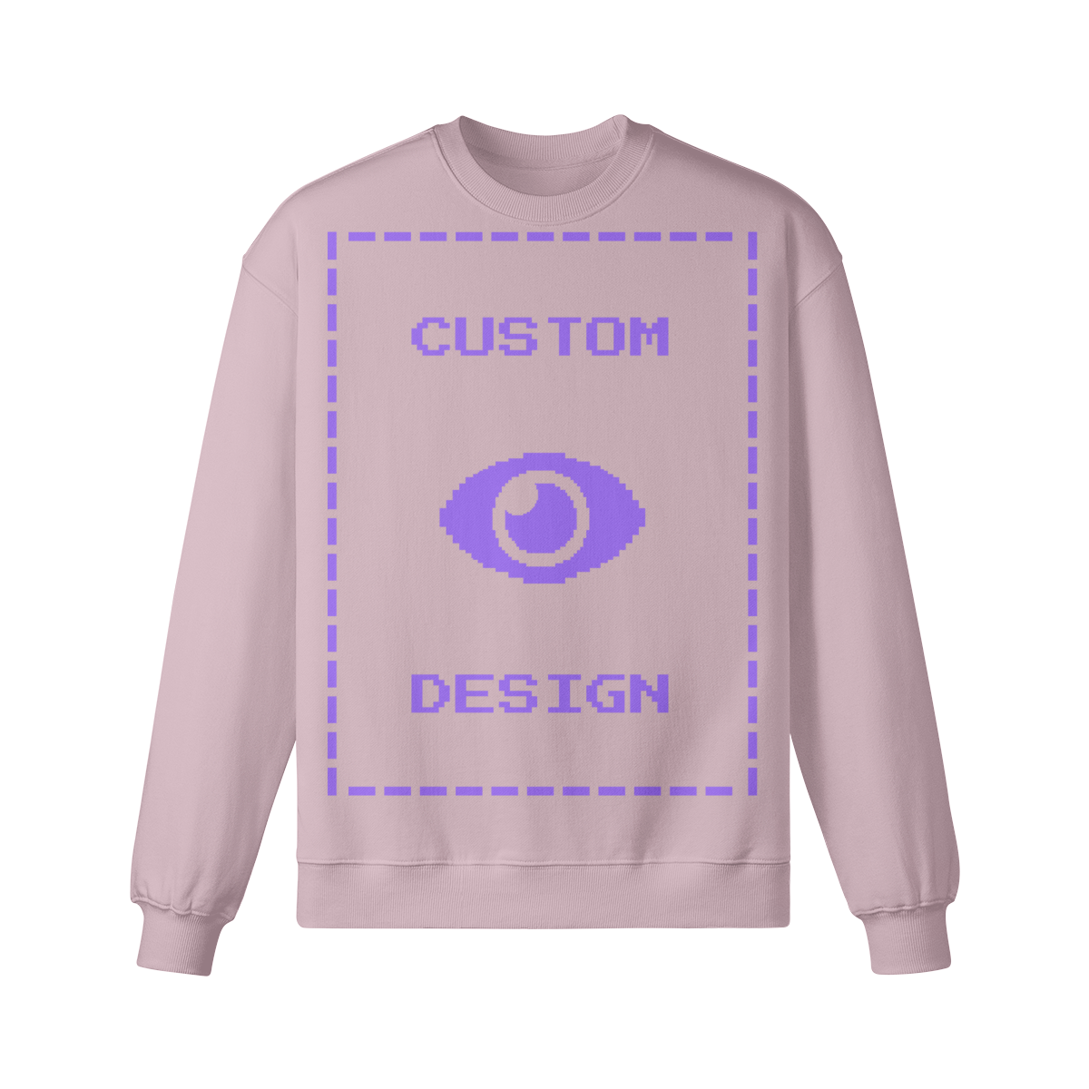 Pixelweaver Collection | PW Custom 370GSM Heavyweight Oversized Sweatshirt Front | DEJA