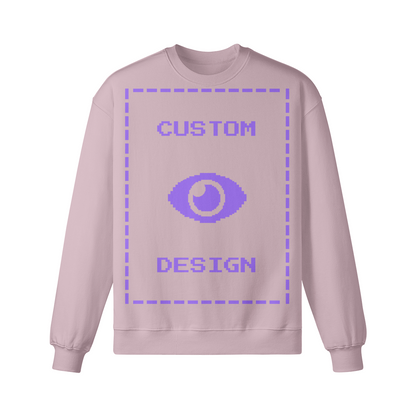 Pixelweaver Collection | PW Custom 370GSM Heavyweight Oversized Sweatshirt Front | DEJA