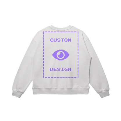 Pixelweaver Collection | PW Custom 370GSM Heavyweight Oversized Sweatshirt Back | DEJA