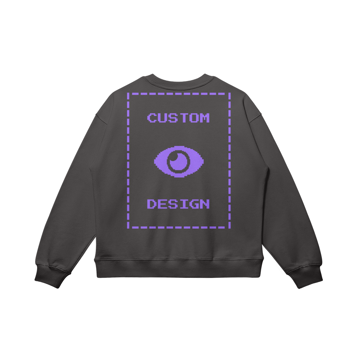 Pixelweaver Collection | PW Custom 370GSM Heavyweight Oversized Sweatshirt Back | DEJA