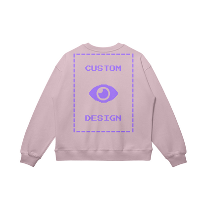 Pixelweaver Collection | PW Custom 370GSM Heavyweight Oversized Sweatshirt Back | DEJA