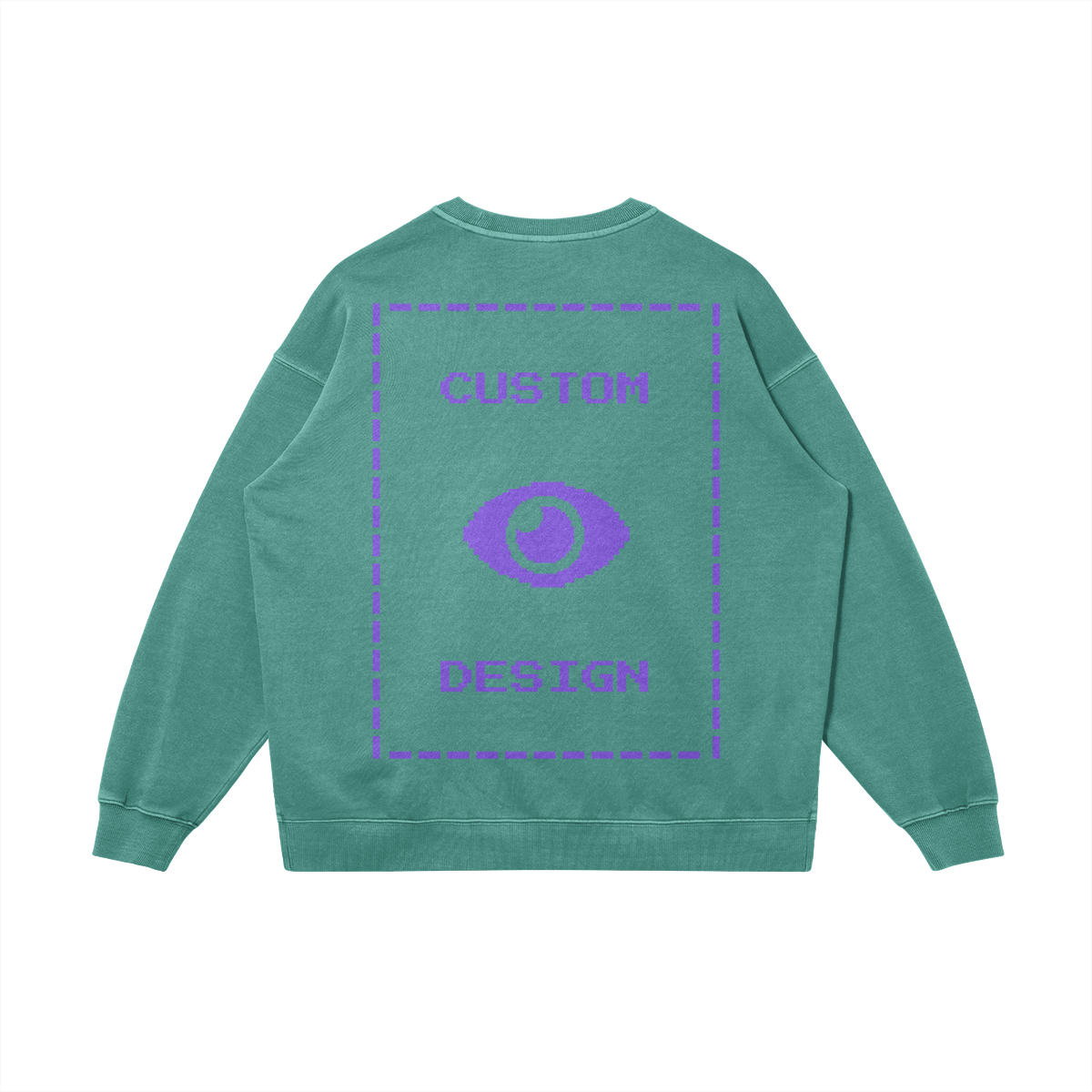 Pixelweaver Collection | PW Custom 380GSM Heavyweight Oversized Side Slit Faded Back | DEJA
