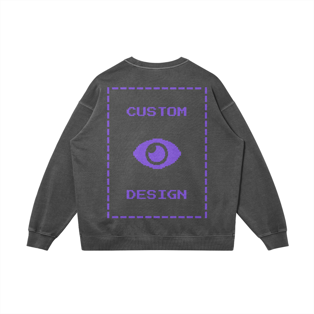 Pixelweaver Collection | PW Custom 380GSM Heavyweight Oversized Side Slit Faded Back | DEJA