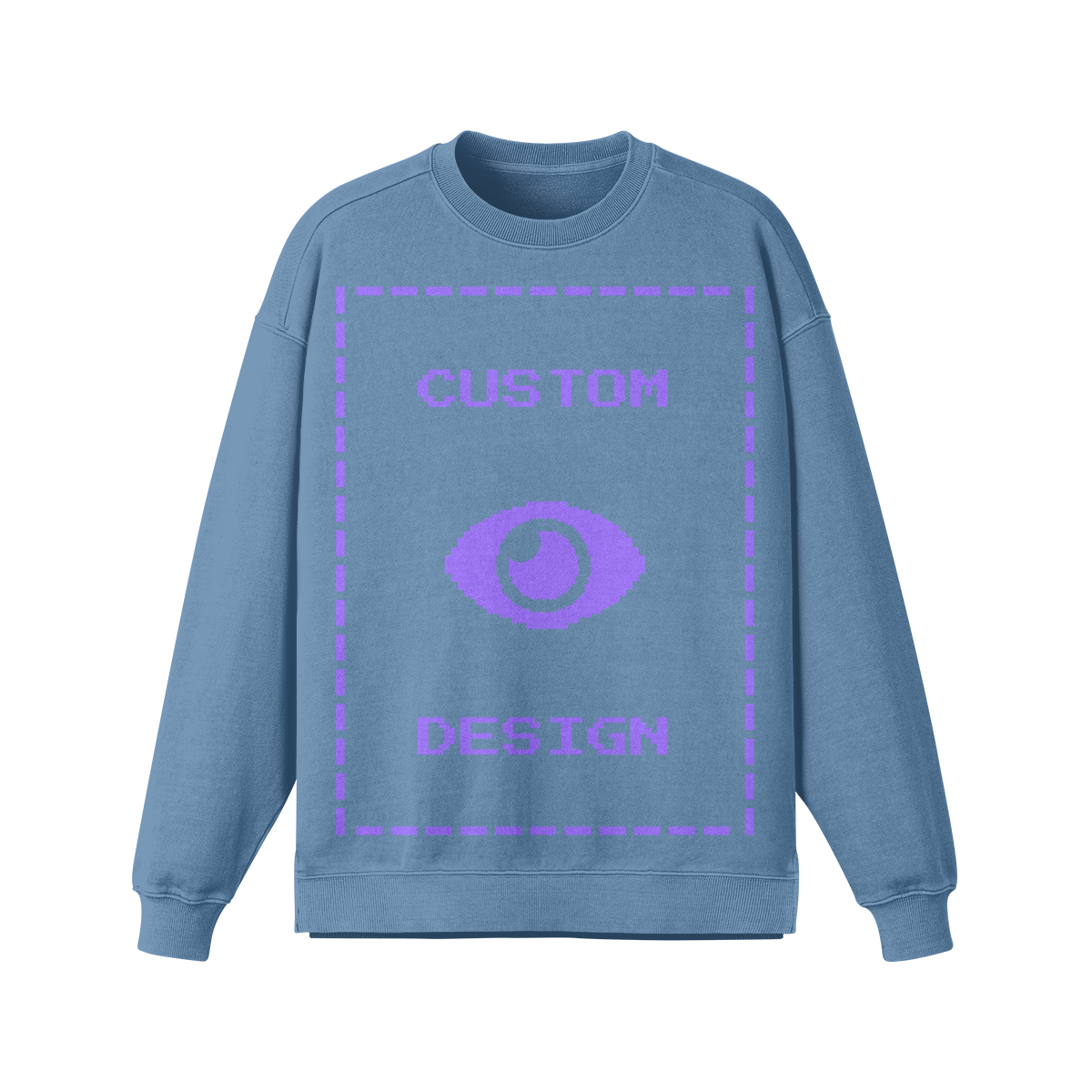 Pixelweaver Collection | PW Custom 380GSM Heavyweight Oversized Side Slit Faded Front & Back | DEJA