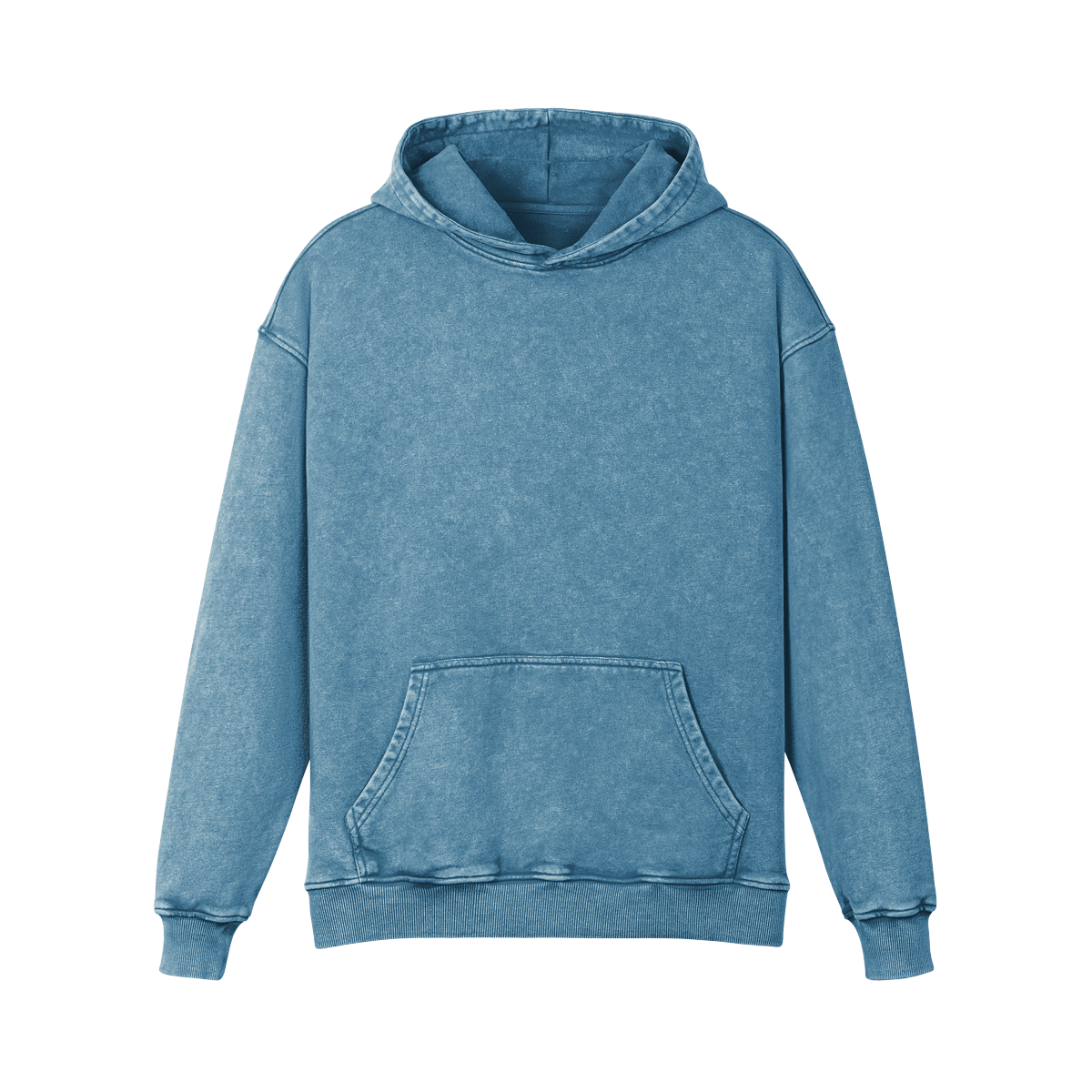 Pixelweaver Collection | PW Custom 440GSM Super Heavyweight Oversized Faded Hoodie Back | DEJA