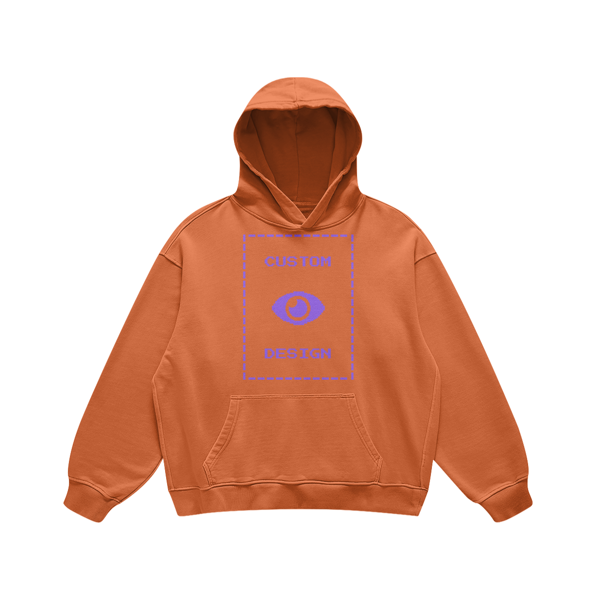 Pixelweaver Collection | PW Custom 440GSM Super Heavyweight Oversized Retro Hoodie Front | DEJA