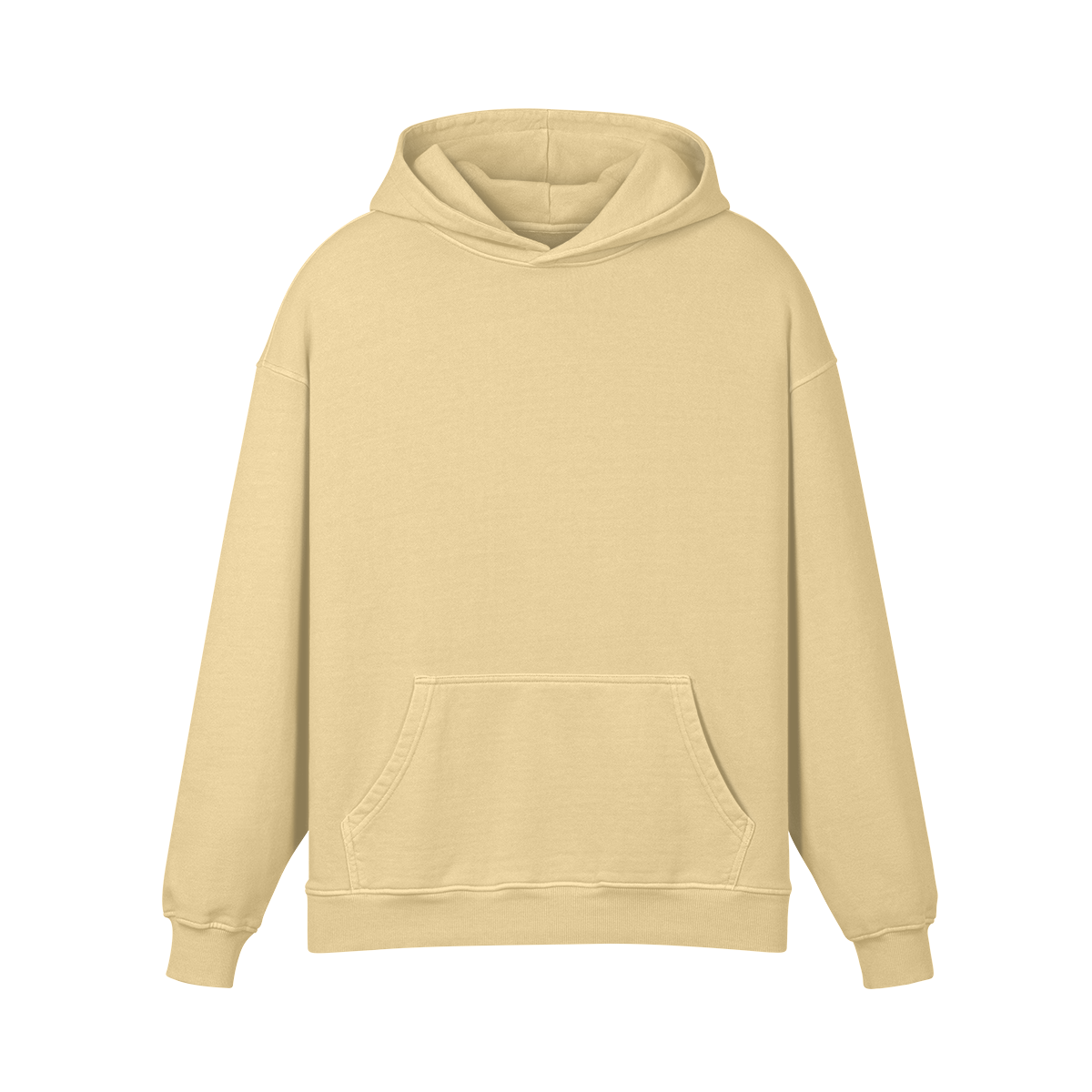 Pixelweaver Collection | PW Custom 440GSM Super Heavyweight Oversized Retro Hoodie Back | DEJA