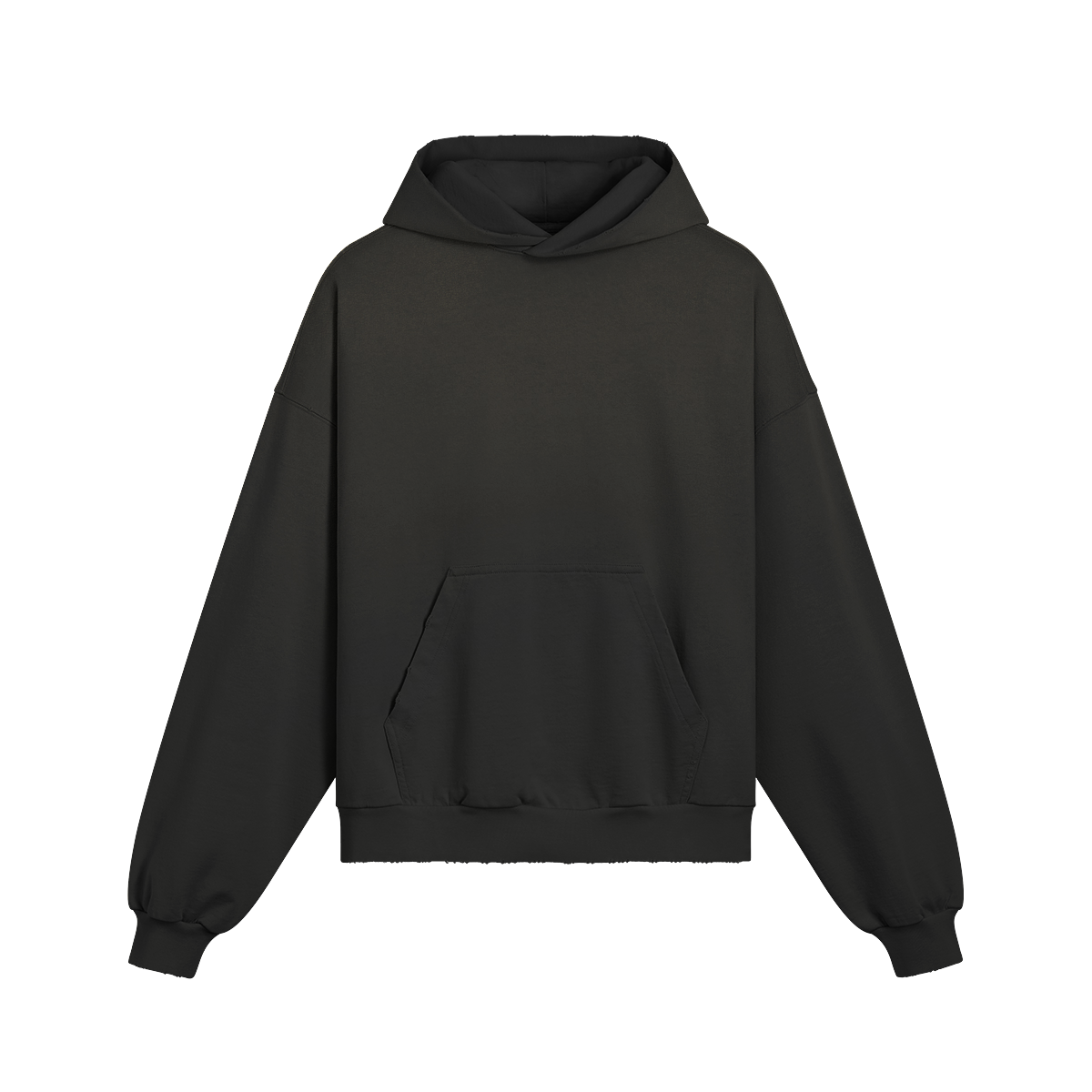 Pixelweaver Collection | PW Custom 380GSM Sun Faded Distressed Hoodie Back | DEJA